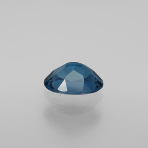 1,88 ctw natürlicher blauer Topas, Oval Schliff, VS