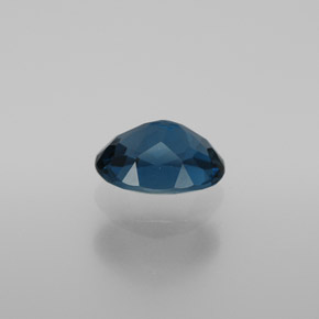 2,00 ctw natürlicher blauer Topas, Oval Schliff, VVS