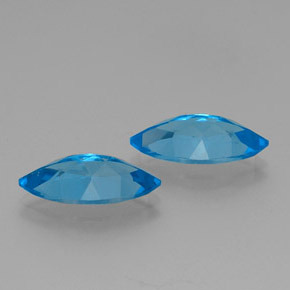 8,16 ct natürliche blauer Topas-Edelsteine, Marquise, VVS