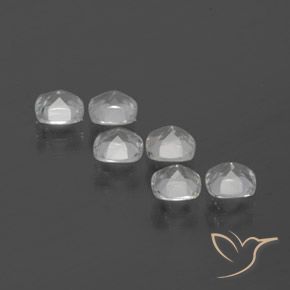 2.82 ct natürliche Klares Weiß Topas-Edelsteine, Kissen, VVS-VS