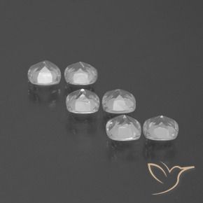 2.92 ct natürliche Klares Weiß Topas-Edelsteine, Kissen, VVS-VS
