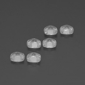 2.75 ct natürliche Klares Weiß Topas-Edelsteine, Kissenschliff, VVS-VS