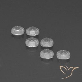 2.91 ct natürliche Weiß Topas-Edelsteine, Kissen, VVS-VS