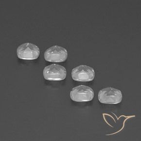 3.12 ct natürliche Klares Weiß Topas-Edelsteine, Kissen, VVS-VS