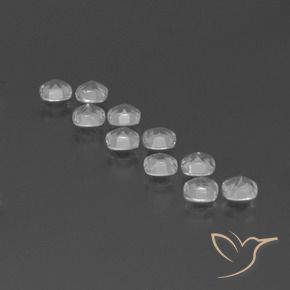 4.51 ct natürliche Klares Weiß Topas-Edelsteine, Kissen, VVS-VS