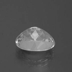 5,20 ctw natürlicher weißer Topas, Oval Schliff, VVS