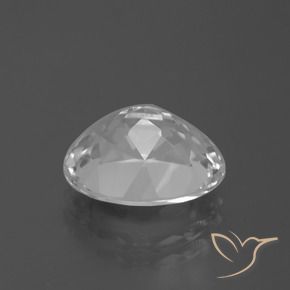 9,17 ctw natürlicher Klares Weiß Topas, Oval, VVS