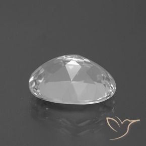 9,17 ctw natürlicher Weiß Topas, Oval, VVS