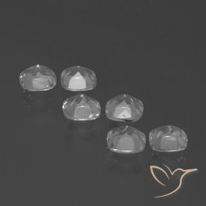 2.86 ct natürliche Klares Weiß Topas-Edelsteine, Kissen, VVS-VS