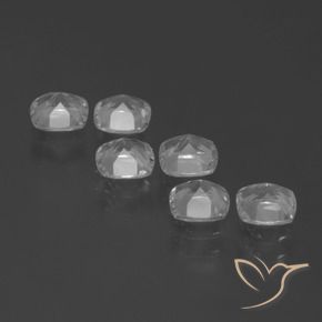 2.61 ct natürliche Klares Weiß Topas-Edelsteine, Kissen, VVS-VS