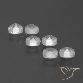 2.95 ct natürliche Klares Weiß Topas-Edelsteine, Kissen, VVS-VS