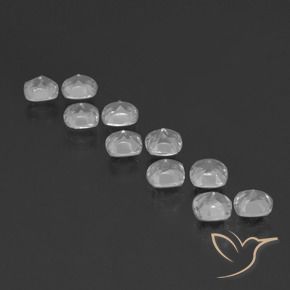 4.77 ct natürliche Klares Weiß Topas-Edelsteine, Kissen, VVS-VS