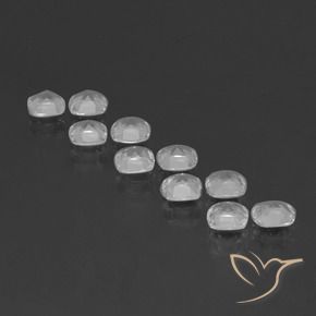 4.83 ct natürliche Klares Weiß Topas-Edelsteine, Kissen, VVS-VS