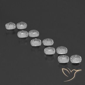 4.60 ct natürliche Klares Weiß Topas-Edelsteine, Kissen, VVS-VS