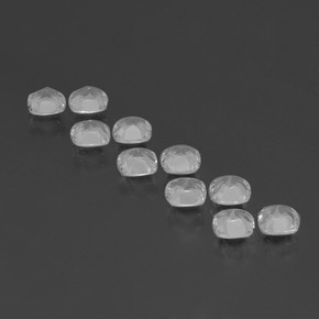 4,71 ct natürliche Klares Weiß Topas-Edelsteine, Kissenschliff, VVS-VS