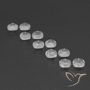 4.78 ct natürliche Klares Weiß Topas-Edelsteine, Kissen, VVS-VS