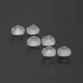 2.96 ct natürliche Klares Weiß Topas-Edelsteine, Kissenschliff, VVS-VS
