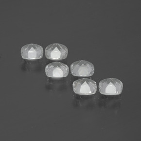 2.91 ct natürliche Weiß Topas-Edelsteine, Kissenschliff, VVS-VS