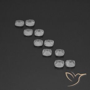 4.51 ct natürliche Klares Weiß Topas-Edelsteine, Kissen, VVS-VS