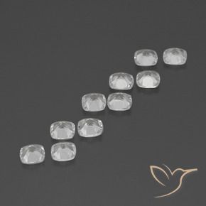 4,53 ct natürliche weißer Topas-Edelsteine, Kissenschliff, VVS-VS