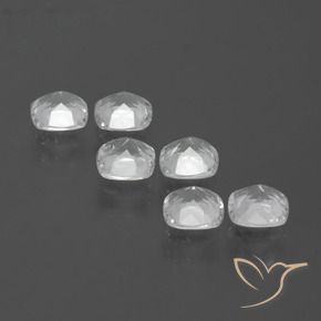 2.73 ct natürliche Klares Weiß Topas-Edelsteine, Kissen, VVS-VS