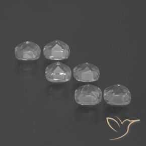 2.98 ct natürliche Klares Weiß Topas-Edelsteine, Kissen, VVS-VS