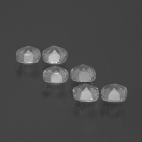 2,64 ct natürliche weißer Topas-Edelsteine, Kissenschliff, VVS-VS