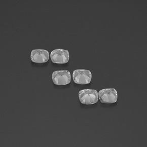 2,92 ct natürliche weißer Topas-Edelsteine, Kissenschliff, VVS-VS