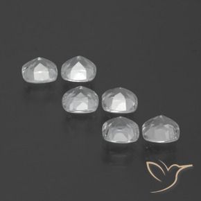 2,96 ct natürliche weißer Topas-Edelsteine, Kissenschliff, VVS-VS