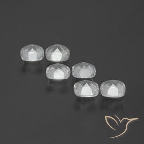 2.97 ct natürliche Klares Weiß Topas-Edelsteine, Kissen, VVS-VS