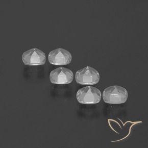 2.82 ct natürliche Klares Weiß Topas-Edelsteine, Kissen, VVS-VS
