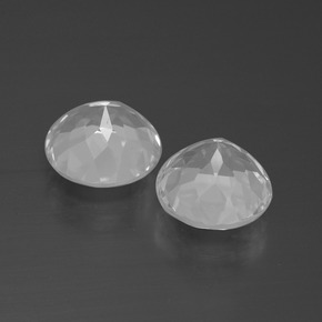 6,79 ct natürliche weißer Topas-Edelsteine, Rundschliff, VVS-VS