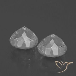 4.83 ct natürliche Klares Weiß Topas-Edelsteine, Runden, VS