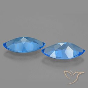 8.28 ct natürliche Swiss Blue Topas-Edelsteine, Marquise, VS