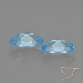 2,70 ct natürliche blauer Topas-Edelsteine, Marquise, VVS-VS