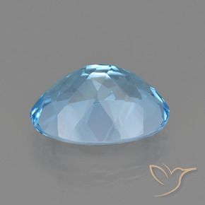 9,17 ctw natürlicher Himmerlblau Topas, Oval, VVS