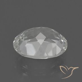 9,17 ctw natürlicher Klares Weiß Topas, Oval, VS