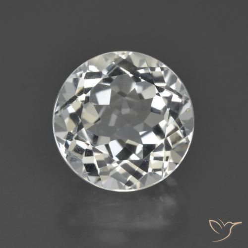 4.81ct Natürlicher Warmweiß Topas, Runden, VS
