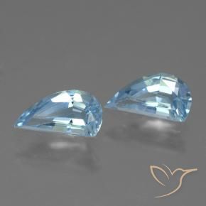 2.69 ct natürliche Himmerlblau Topas-Edelsteine, Fantasie, VVS-VS