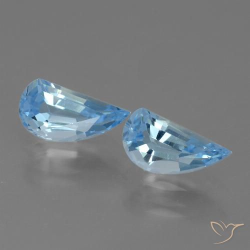 2.68ctw Natürlicher Himmerlblau Topas, Fantasie, VVS-VS