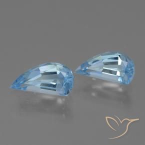 2.68 ct natürliche Himmerlblau Topas-Edelsteine, Fantasie, VVS-VS