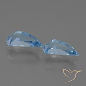 2.68 ct natürliche Himmerlblau Topas-Edelsteine, Fantasie, VVS-VS