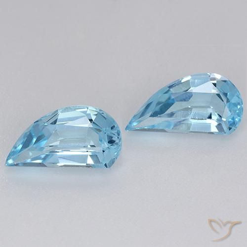 2.84ctw Natürlicher Himmerlblau Topas, Fantasie, VVS-VS