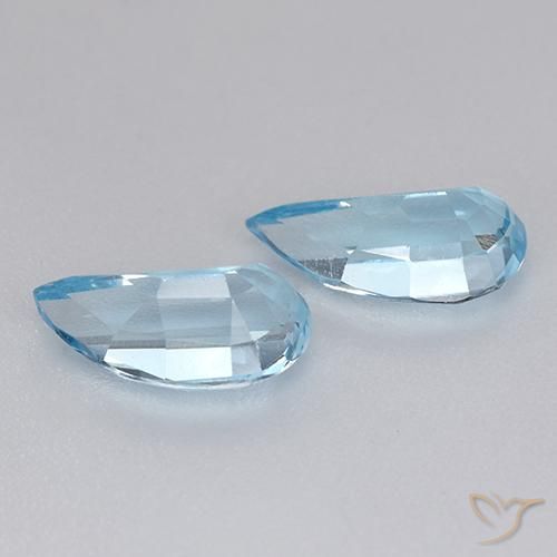2.84 ct natürliche Himmerlblau Topas-Edelsteine, Fantasie, VVS-VS