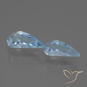 2.85 ct natürliche Himmerlblau Topas-Edelsteine, Fantasie, VVS-VS