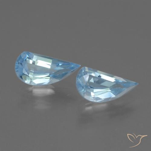 2.51ctw Natürlicher Himmerlblau Topas, Fantasie, VVS-VS