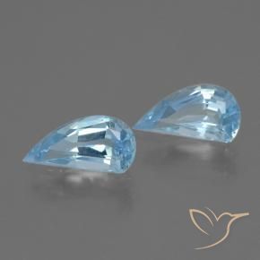 2.51 ct natürliche Himmerlblau Topas-Edelsteine, Fantasie, VVS-VS