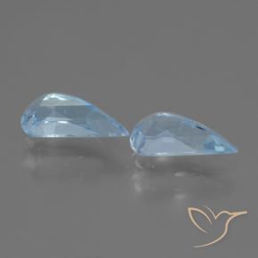 2.51 ct natürliche Himmerlblau Topas-Edelsteine, Fantasie, VVS-VS