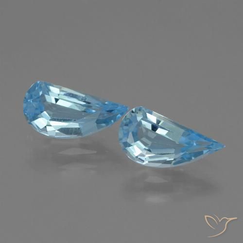 2.59ctw Natürlicher Himmerlblau Topas, Fantasie, VVS-VS