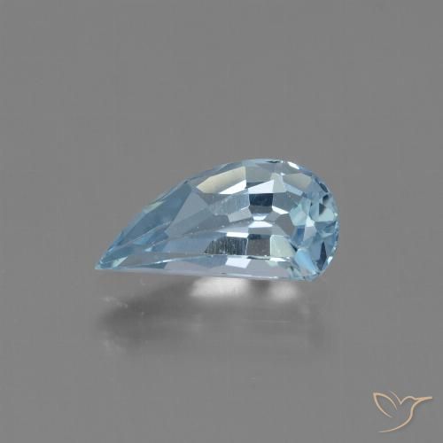 1.32ct Natürlicher Himmerlblau Topas, Fantasie, VVS-VS